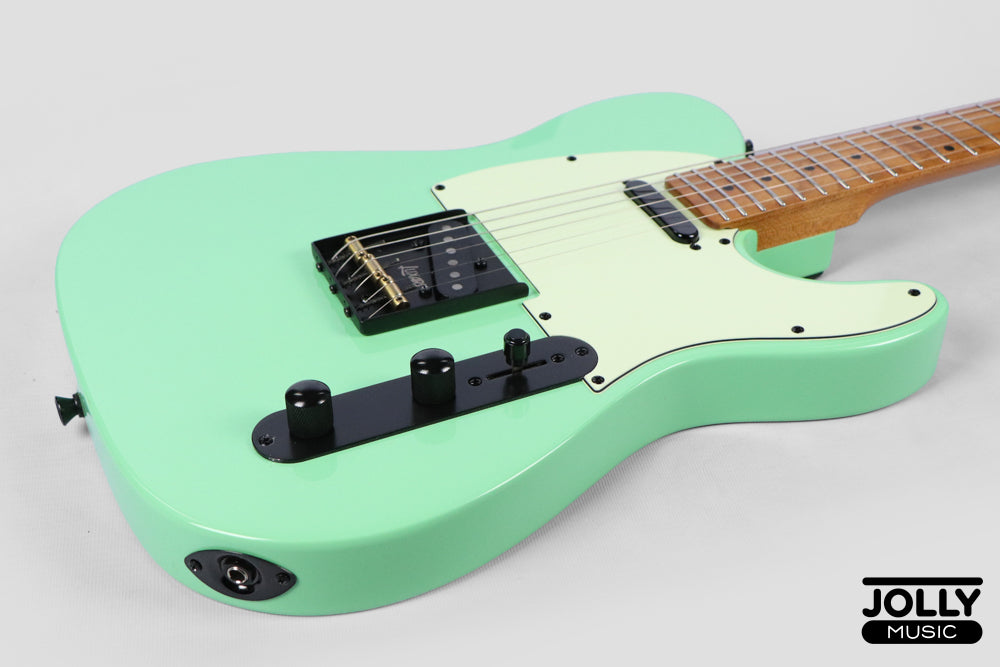 Luxars S-G17 PRO High-End Telecaster Electric Guitar - Surfgreen