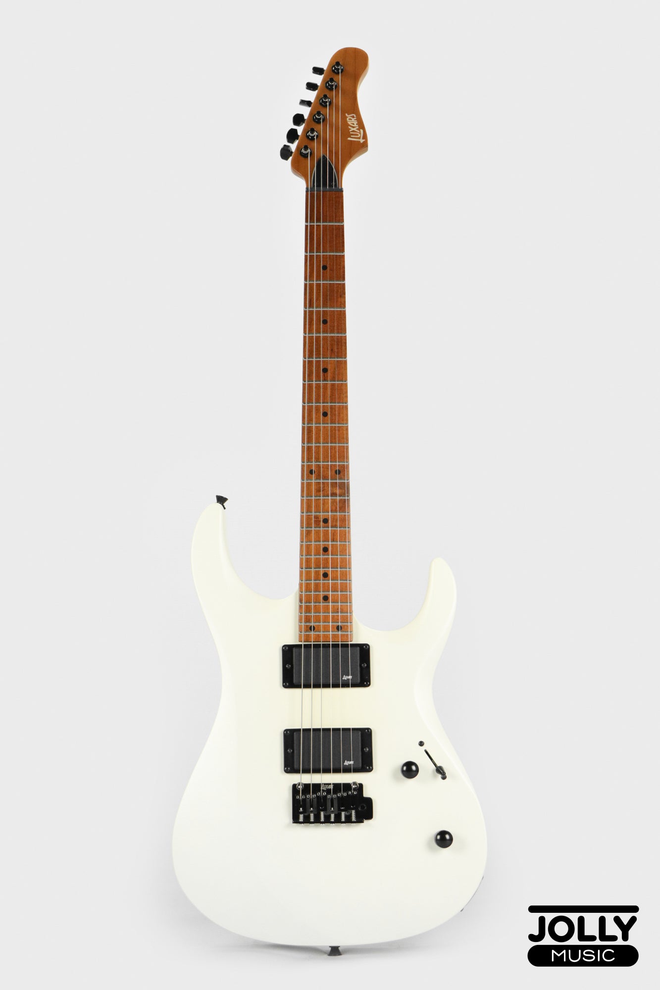 Luxars S-G37-MAX-S High Grade Electric Guitar - White