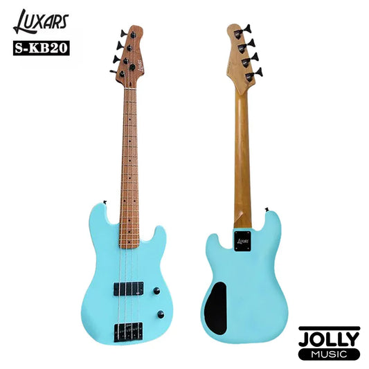 Luxars S-KB20 4-String Mini Bass Guiar - Sonic Blue