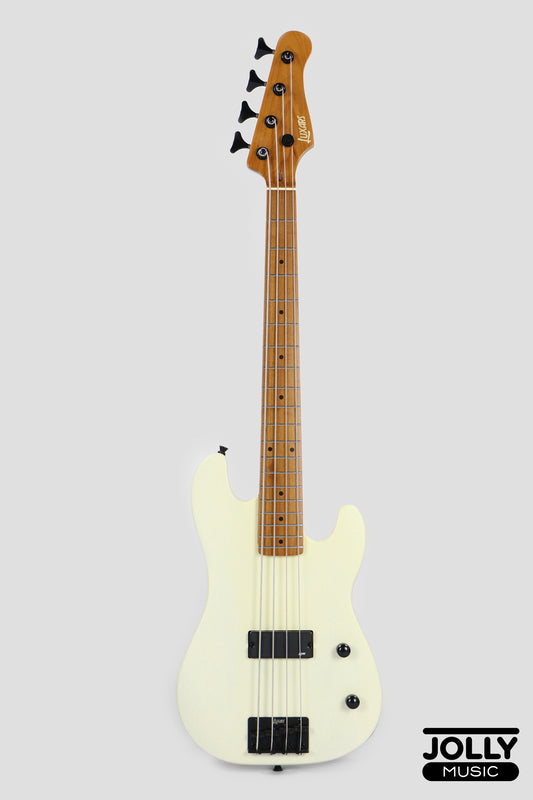 Luxars S-KB20 4-String Mini Bass Guitar - Cream