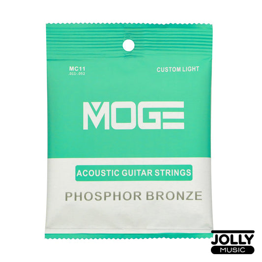 Moge MC11 Custom Light Phosphor Bronze Acoustic Guitar Strings 11-52 (11 15 24 32 42 52)