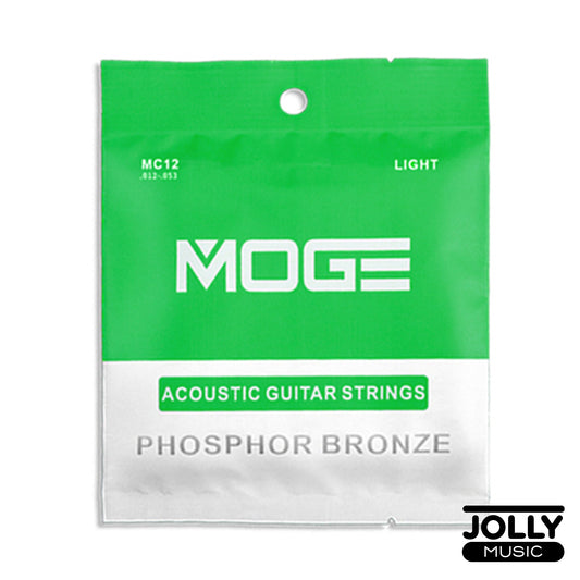 Moge MC12 Light Phosphor Bronze Acoustic Guitar Strings 12-53 (12 16 24 32 42 53)