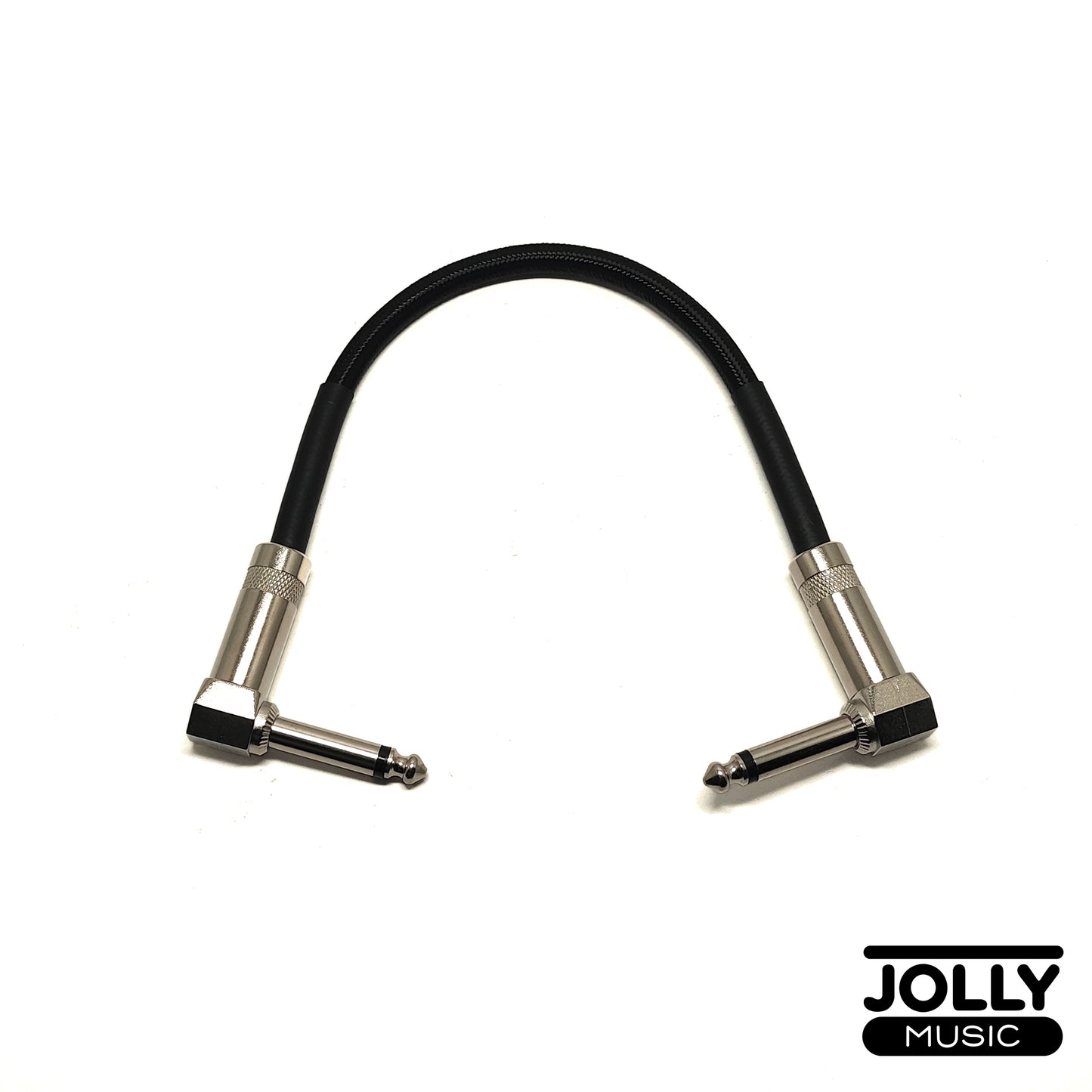 Moge P02-1 27cm Noise Reduction Yarn Patch Cable - Black