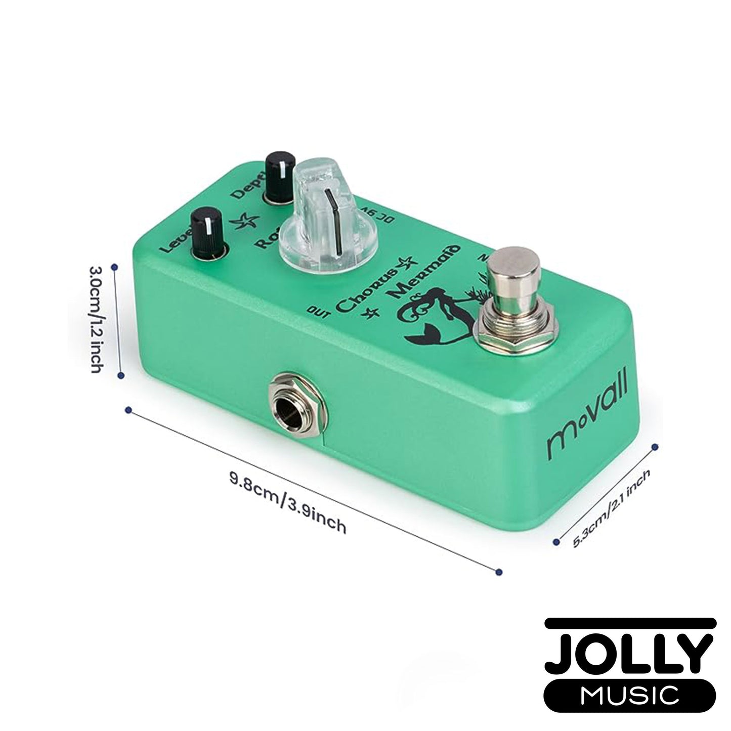 Movall MP-309 Chorus Mermaid Mini Chorus Pedal