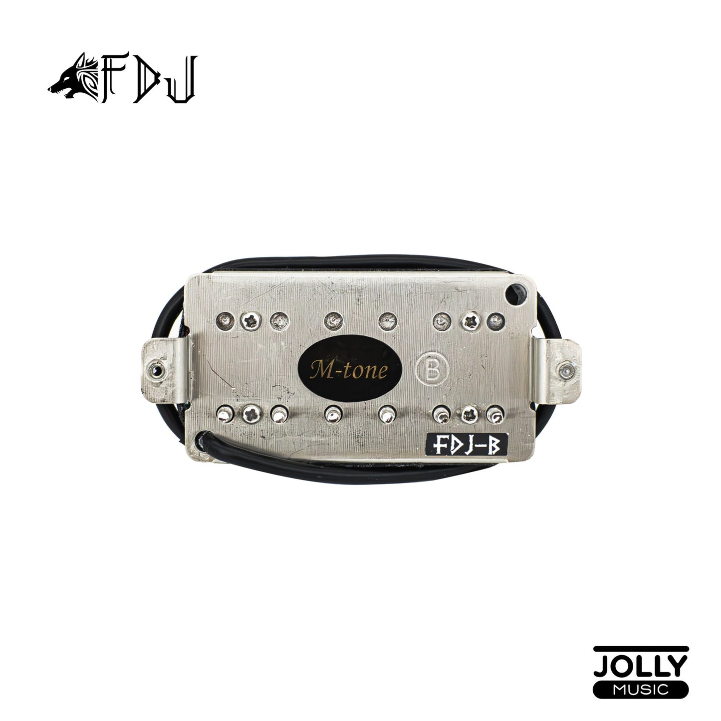 M-Tone Fenrir Fidel De Jesus (FDJ) Signature Calibrated HSS Stratocaster Pickup Set (Black)
