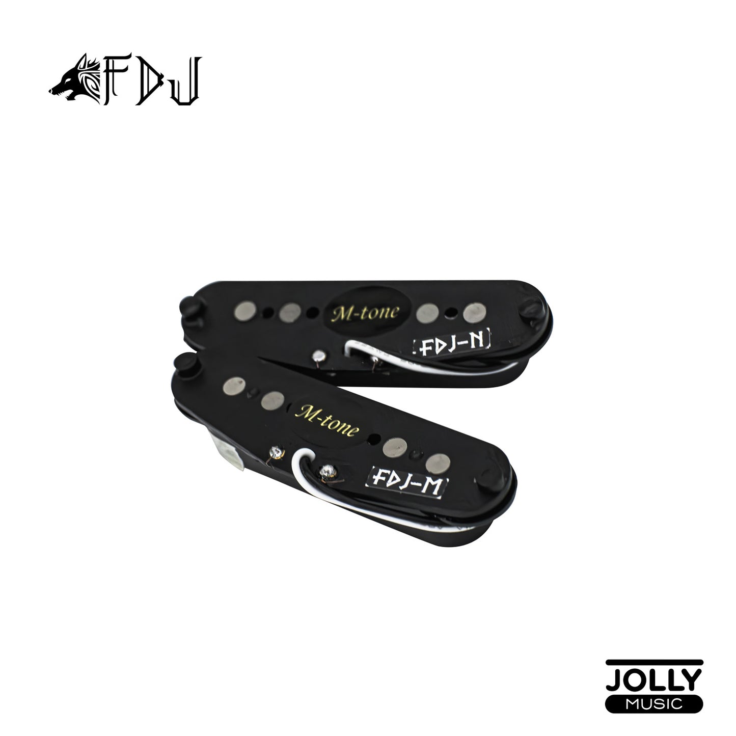 M-Tone Fenrir Fidel De Jesus (FDJ) Signature Calibrated HSS Stratocaster Pickup Set (Black)