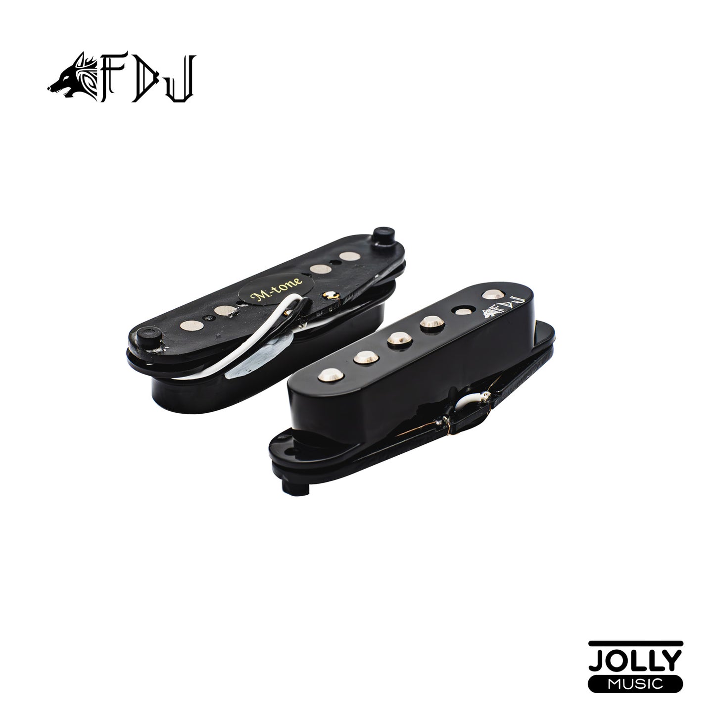M-Tone Fenrir Fidel De Jesus (FDJ) Signature Calibrated HSS Stratocaster Pickup Set (Black)