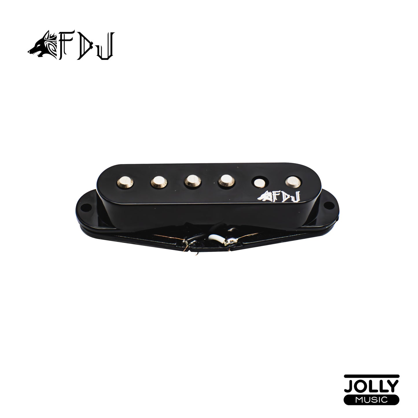 M-Tone Fenrir Fidel De Jesus (FDJ) Signature Calibrated HSS Stratocaster Pickup Set (Black)