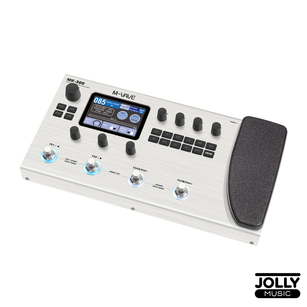 M-VAVE MK-300 Guitar/Bass Amp Modeler & Effects Processor – Jolly