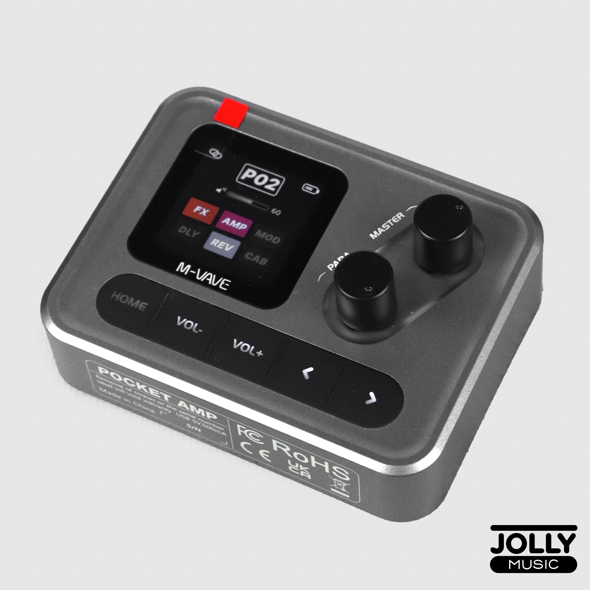 M-VAVE Pocket Amp Mini Multi-Function Guitar/Bass Desktop Effect