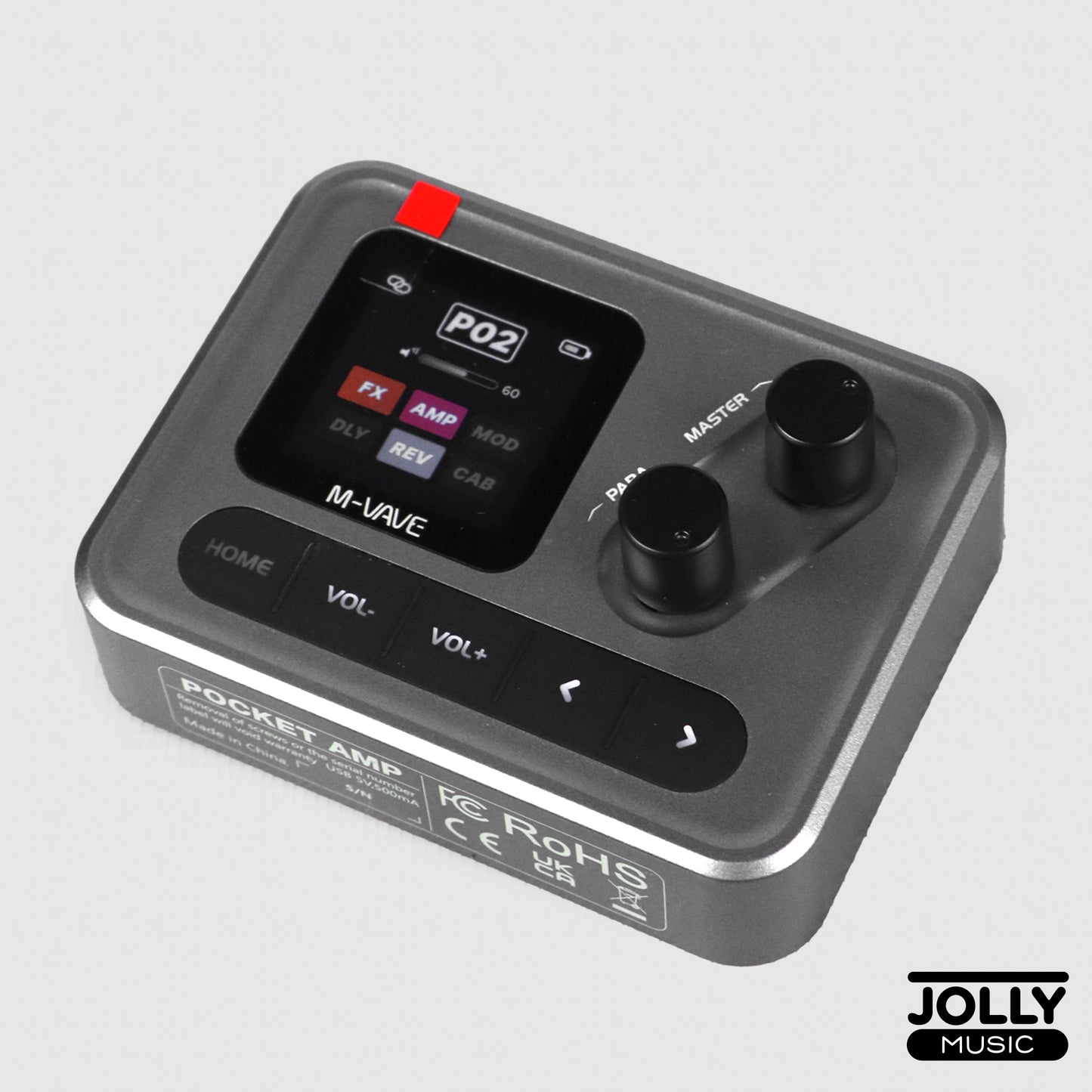 M-VAVE Pocket Amp Mini Multi-Function Guitar/Bass Desktop Effect Processor