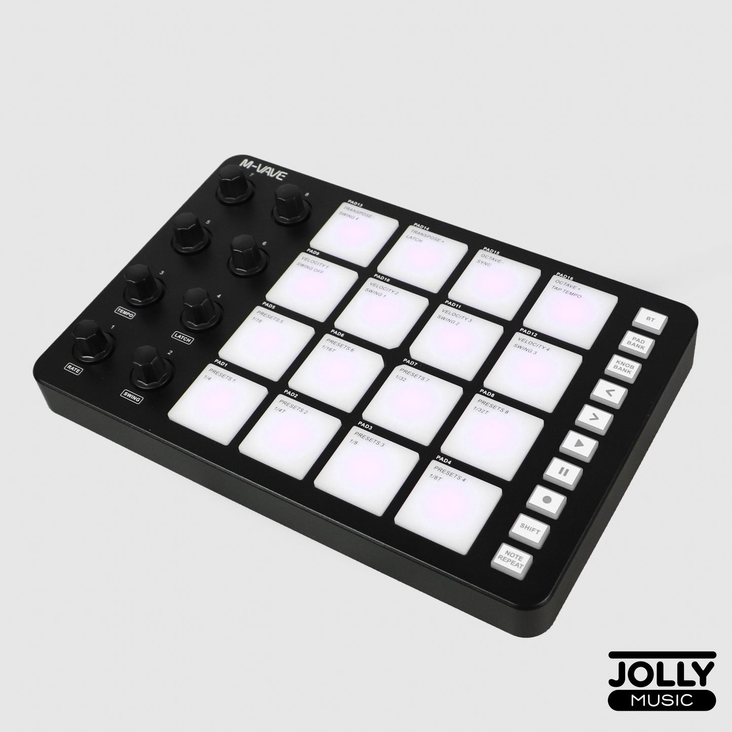 M-VAVE SMC-PAD Midi Controller - Black