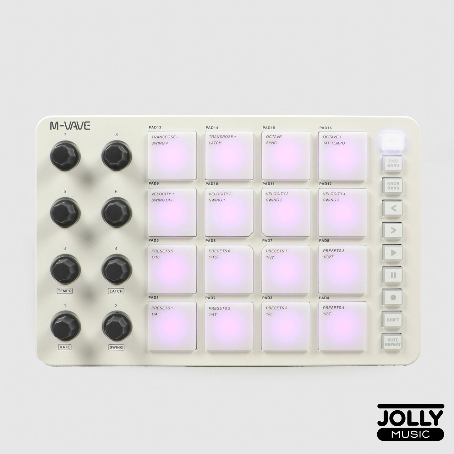 M-VAVE SMC-PAD Midi Controller - Black