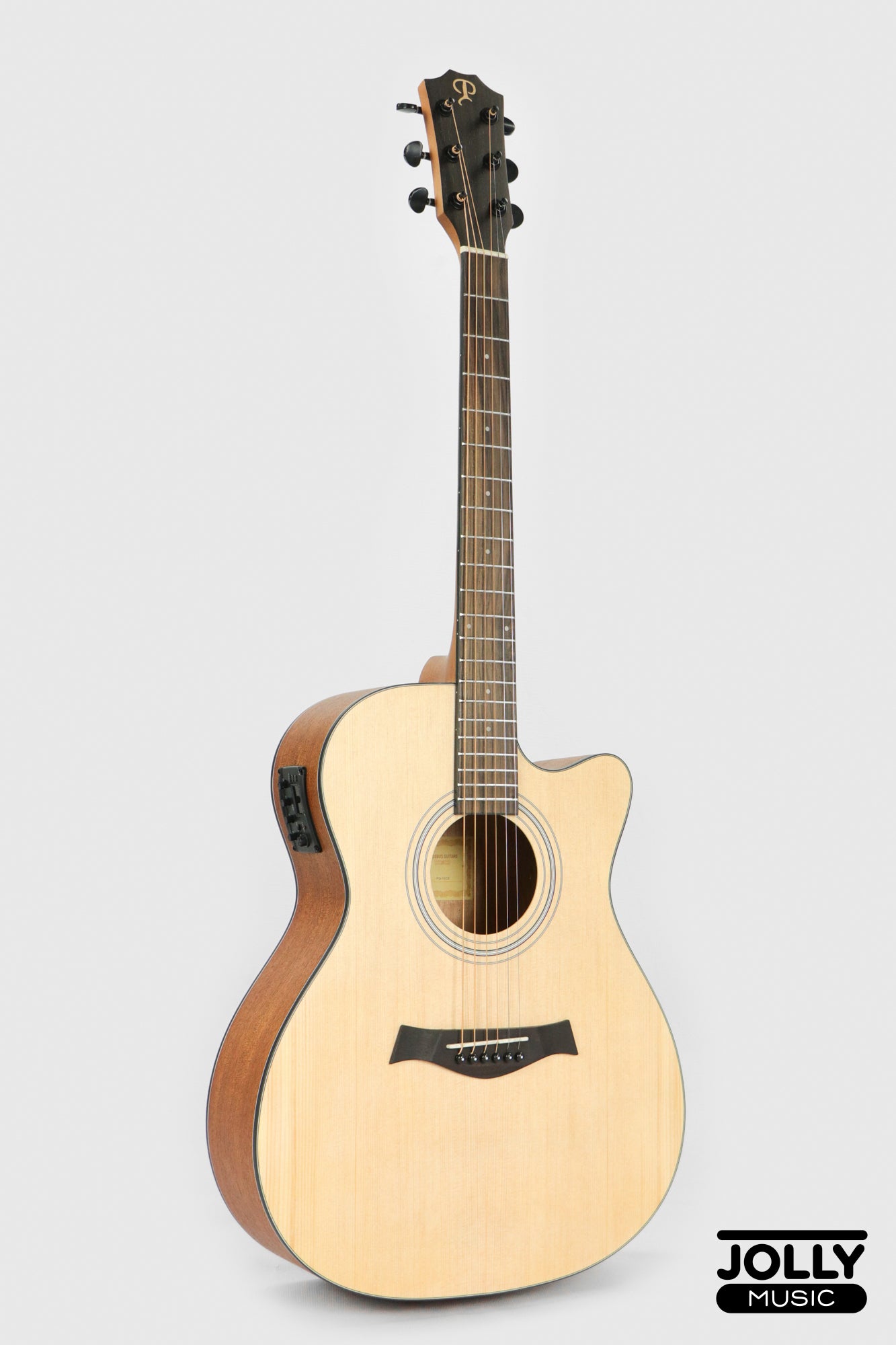 Phoebus Progeny PG-10ce OM Acoustic-Electric Guitar w/ Gig Bag