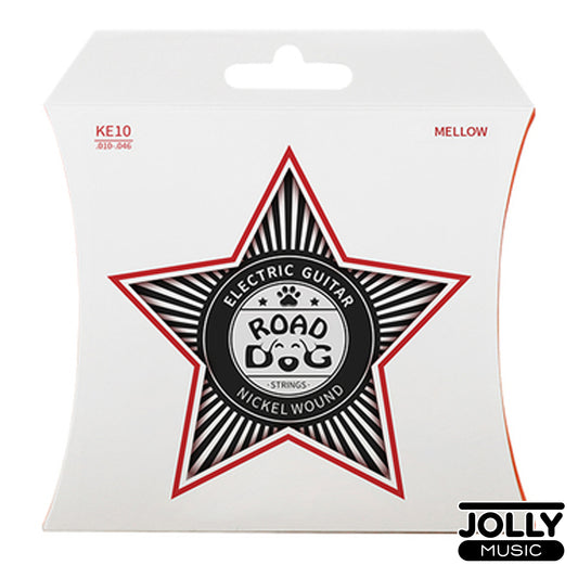 Road Dog KE10 Mellow Nickel Wound Electric Guitar Strings 10-46 (10 13 17 26 36 46)
