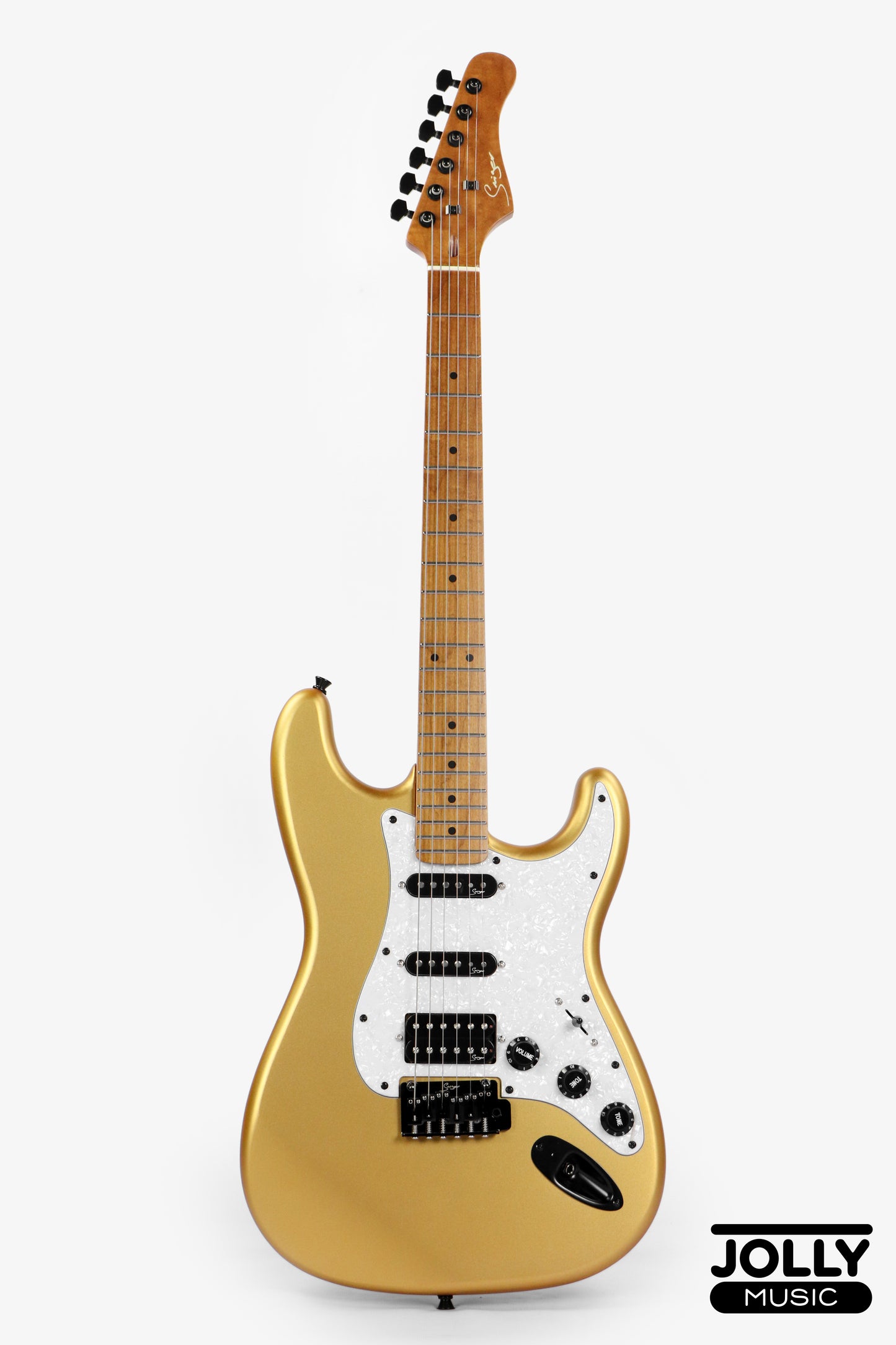 Smiger L-G2-MAX Stratocaster High Grade Electric Guitar - Gold