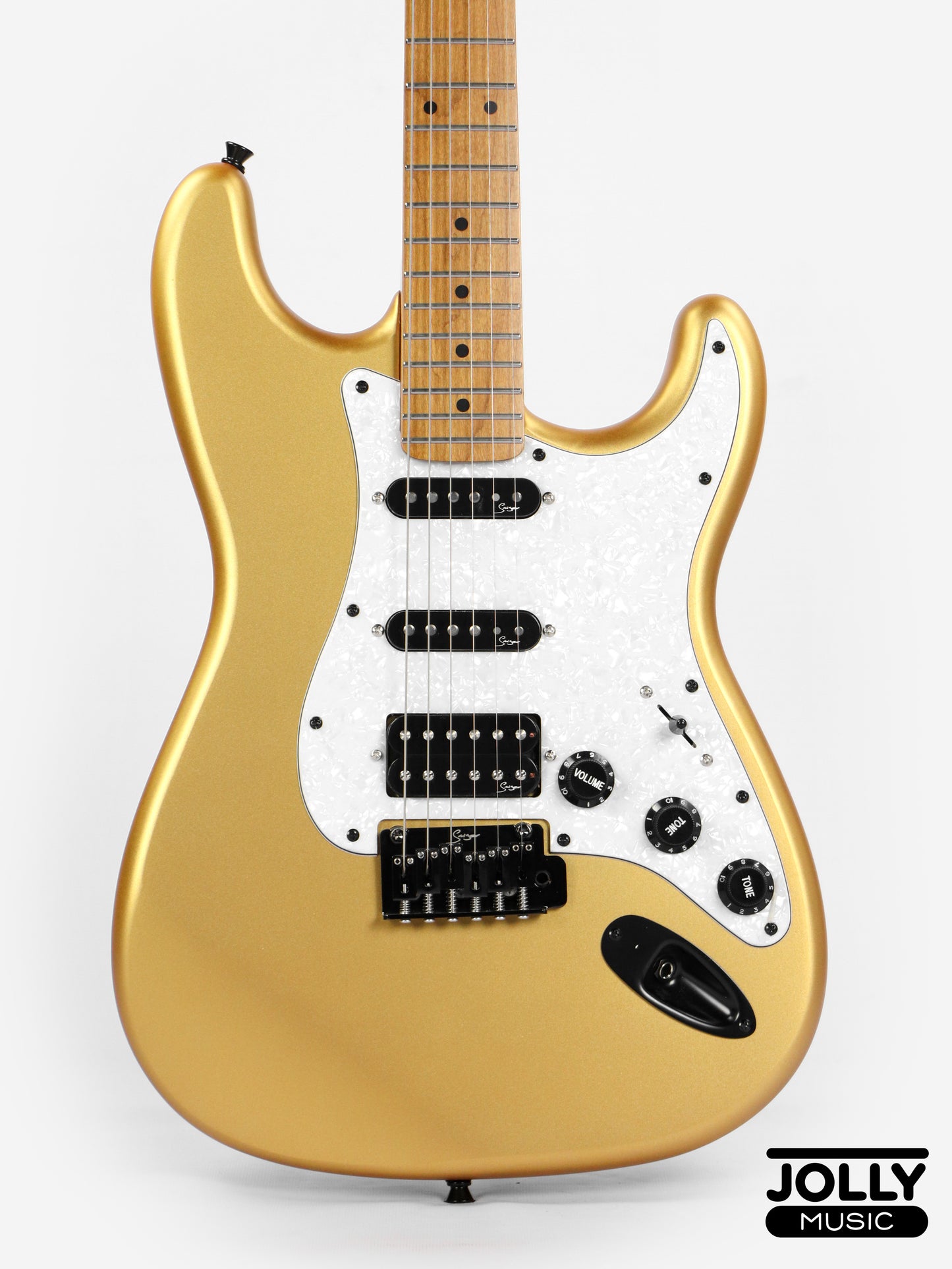Smiger L-G2-MAX Stratocaster High Grade Electric Guitar - Gold