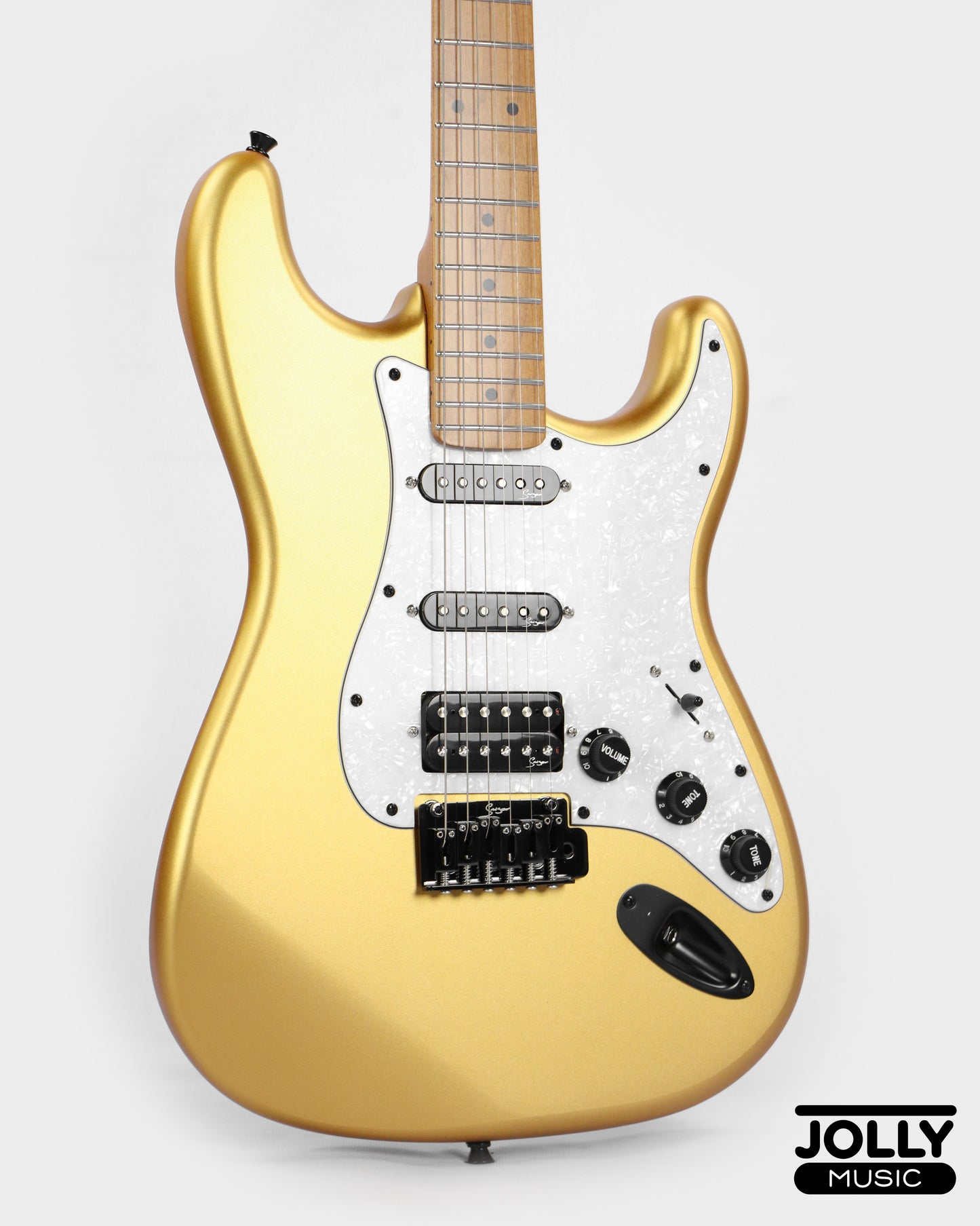 Smiger L-G2-MAX Stratocaster High Grade Electric Guitar - Gold