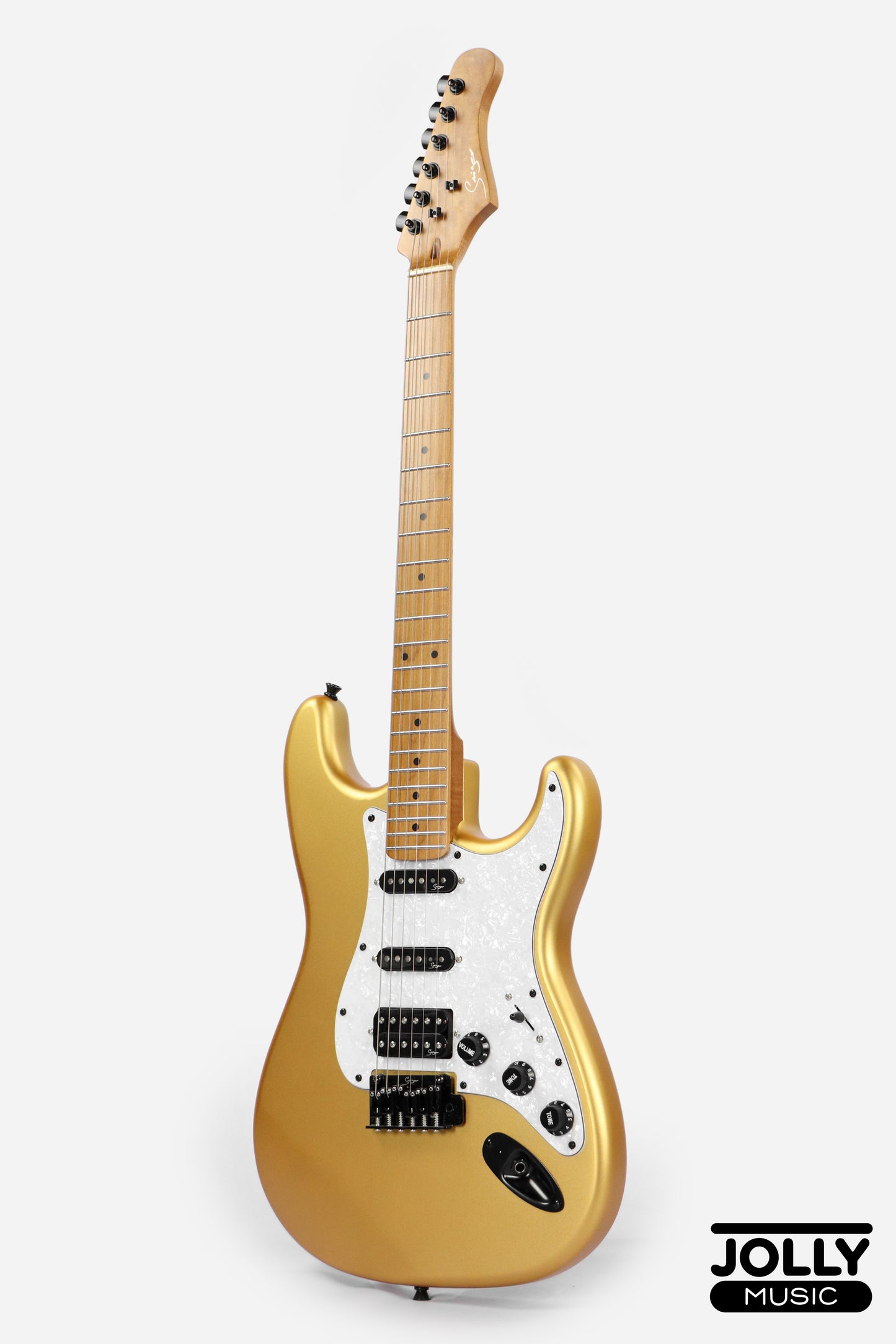 Smiger L-G2-MAX Stratocaster High Grade Electric Guitar - Gold