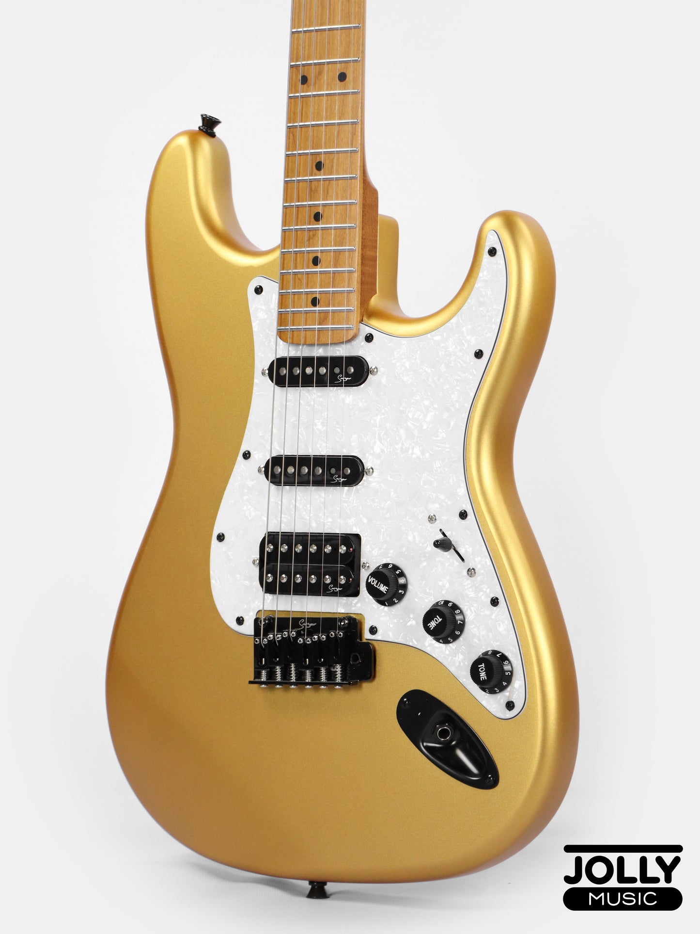 Smiger L-G2-MAX Stratocaster High Grade Electric Guitar - Gold