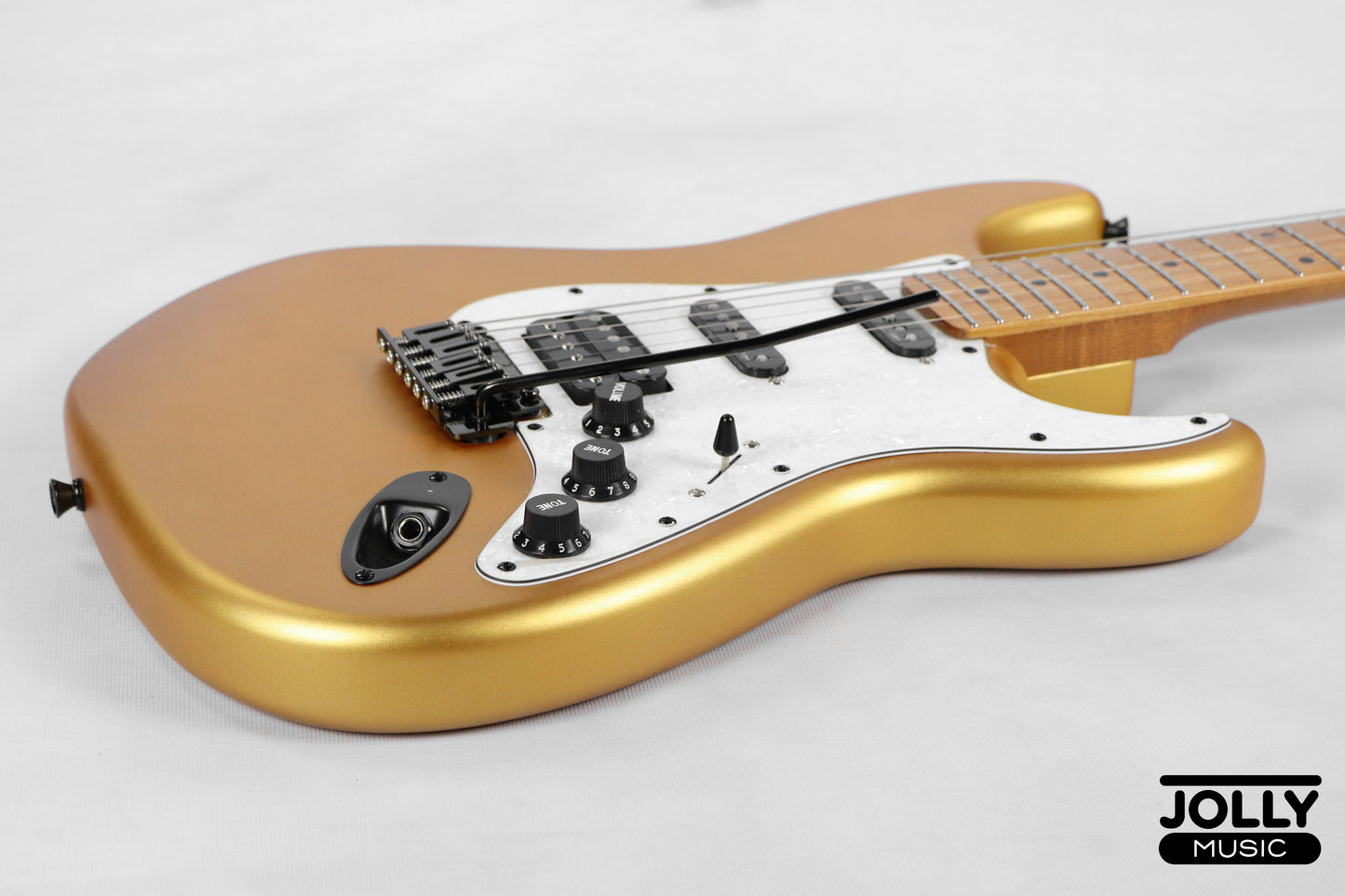 Smiger L-G2-MAX Stratocaster High Grade Electric Guitar - Gold