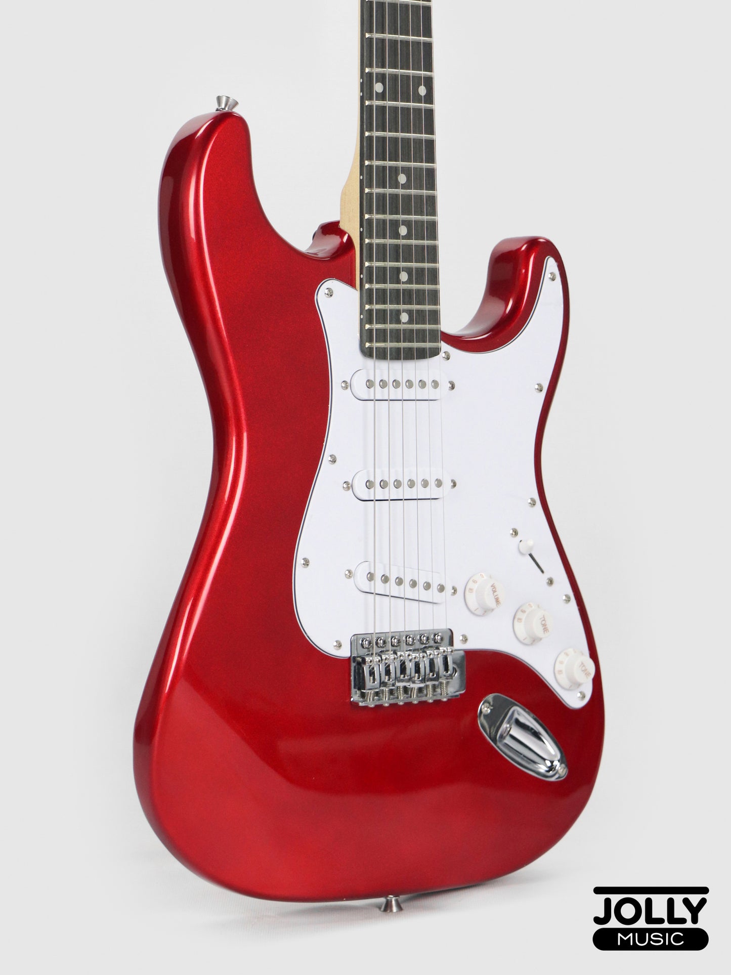 Smiger L-G1 S-Style Electric Guitar - Metallic Red