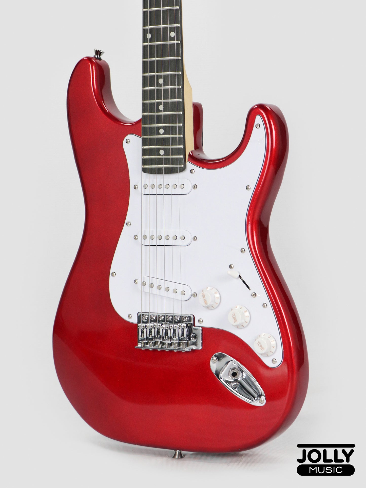 Smiger L-G1 S-Style Electric Guitar - Metallic Red