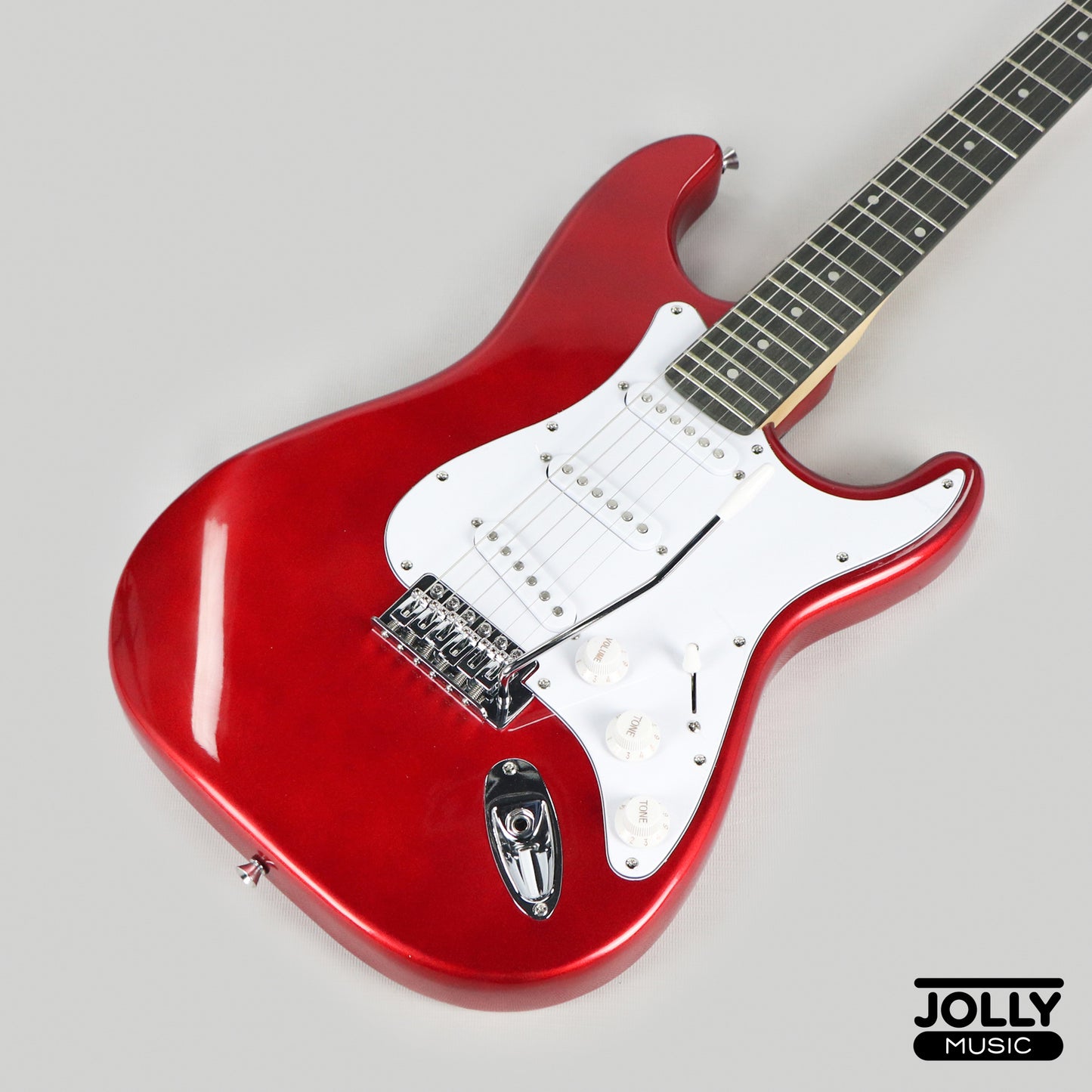 Smiger L-G1 S-Style Electric Guitar - Metallic Red