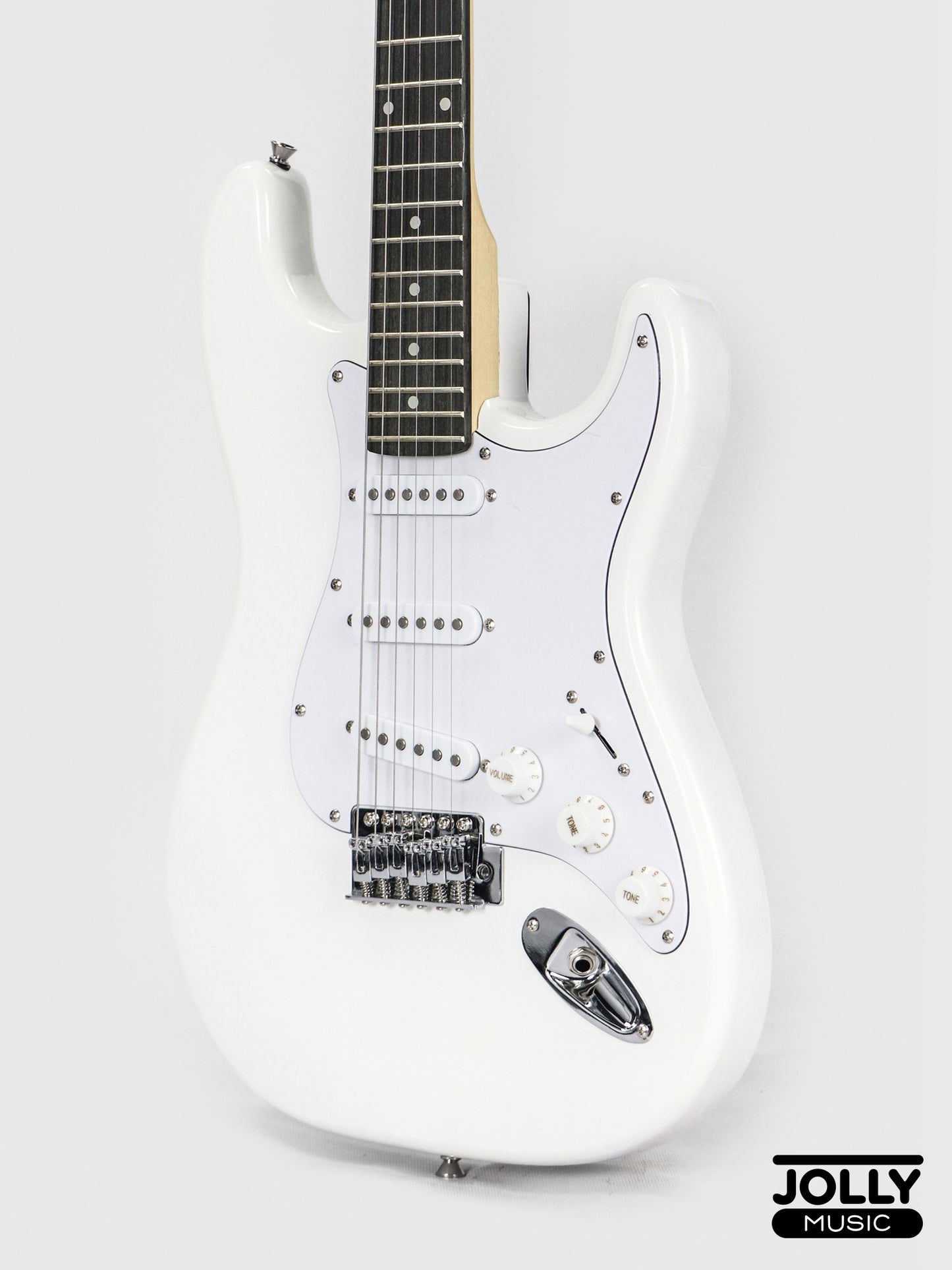 Smiger L-G1 S-Style Electric Guitar - White