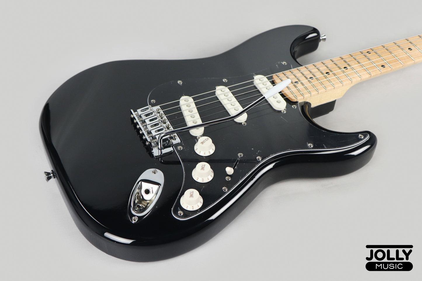 Smiger L-G2 S-Style Electric Guitar - Black