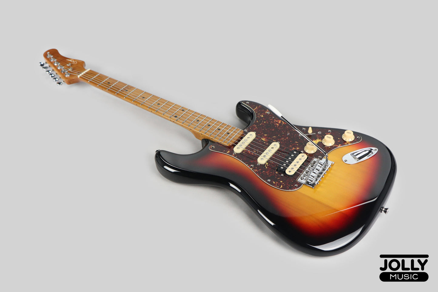 Smiger L-G2 PRO HSS S-Style Electric Guitar High Grade - Sunburst