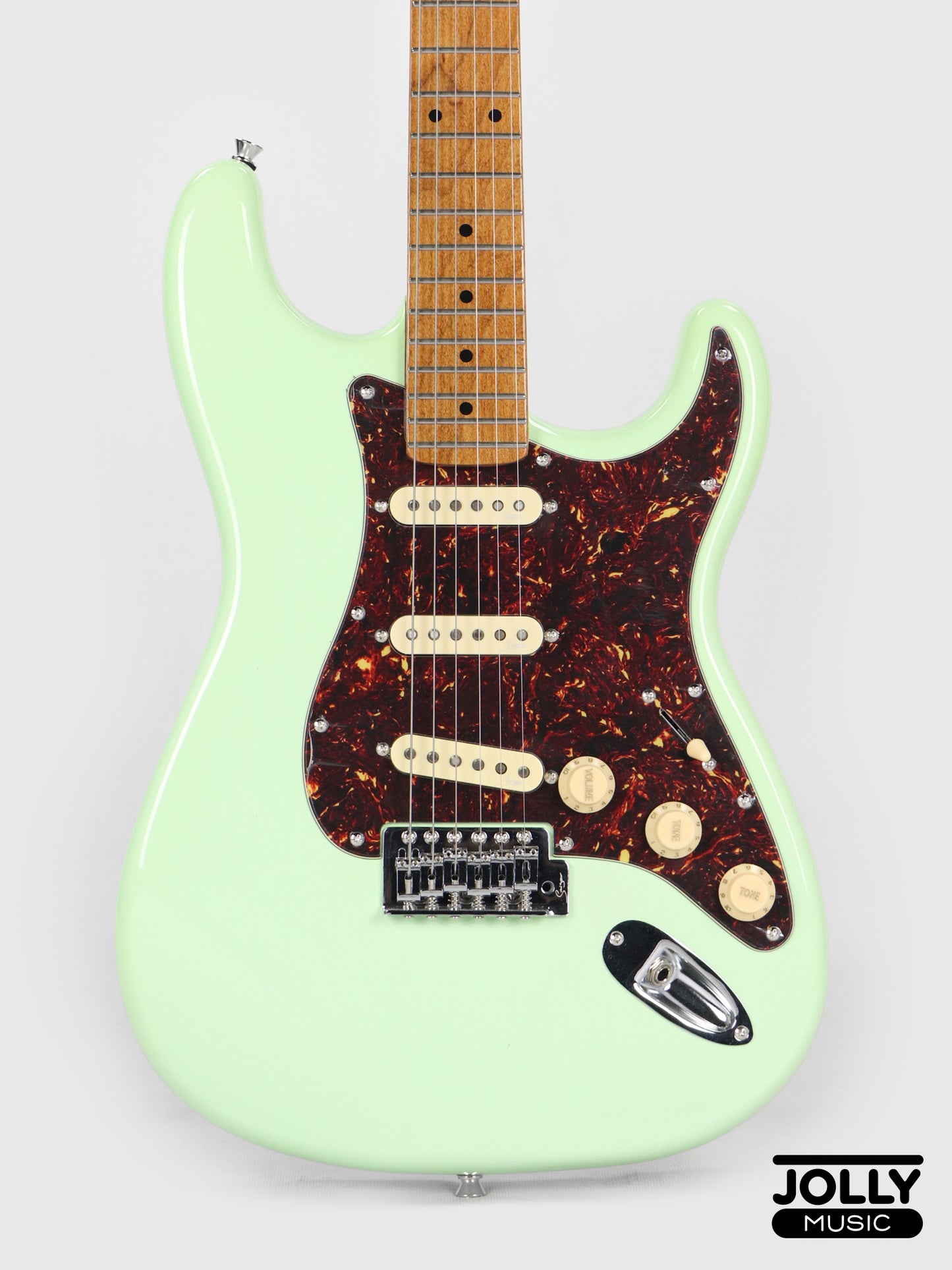 Smiger LG-2-PRO-S S-Style Electric Guitar - Pastel Green