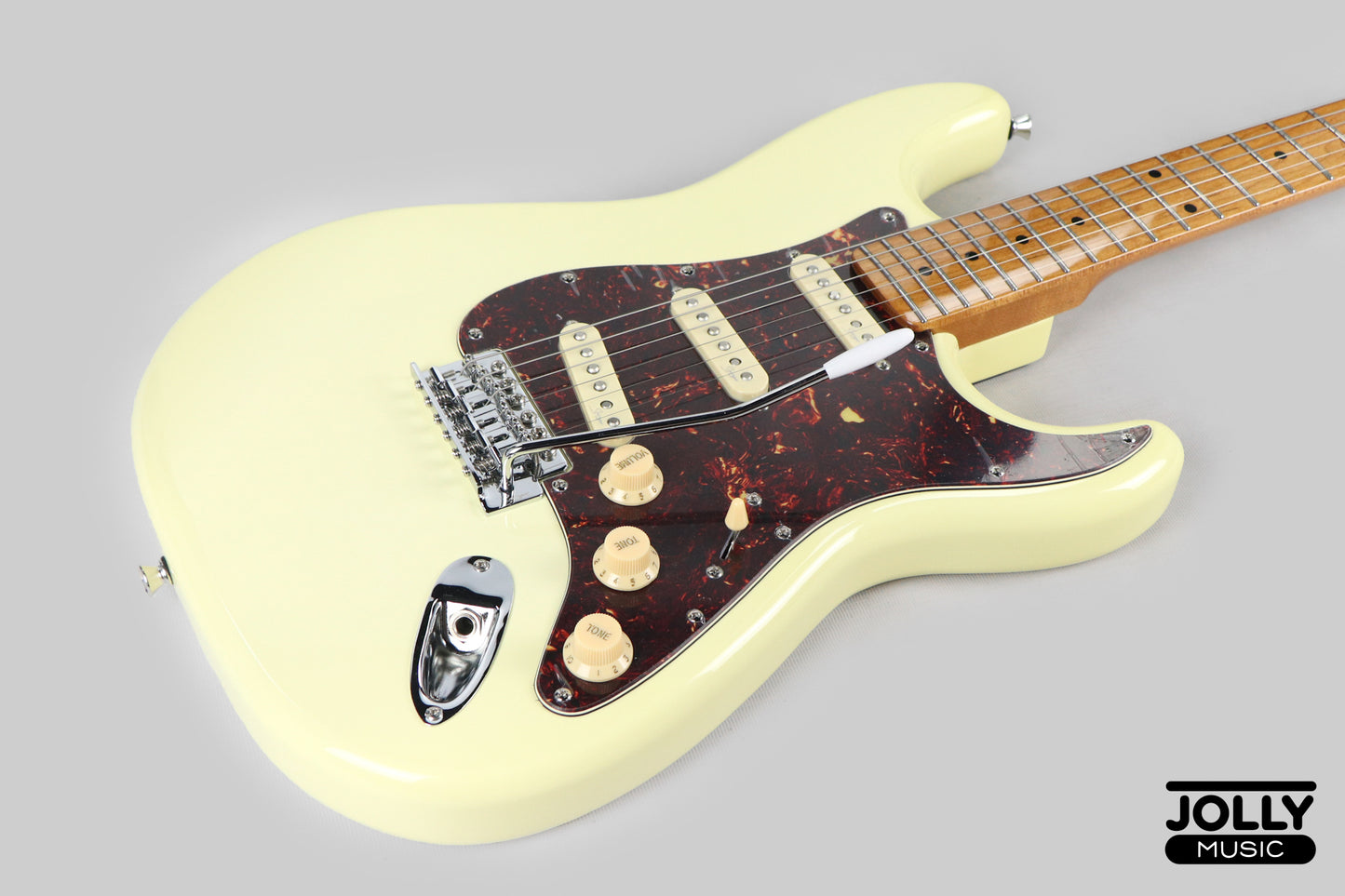 Smiger LG-2-PRO-S S-Style Electric Guitar - Vintage White