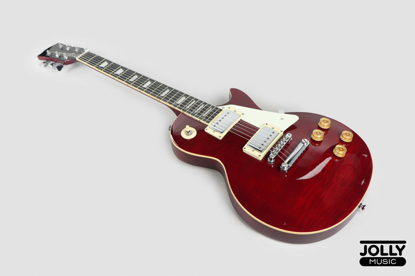 Smiger L-G9-P1 Les Paul Electric Guitar - Red