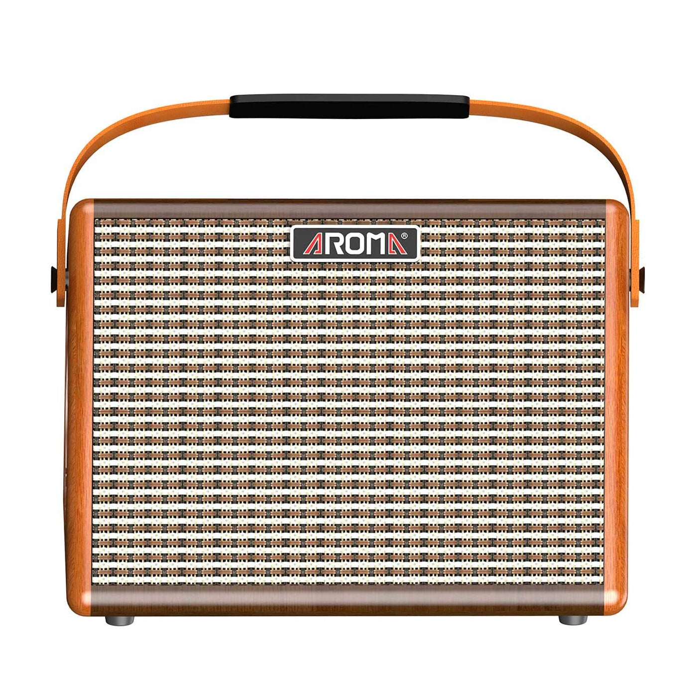 Aroma AG-26A 25W Portable Acoustic Guitar Amplifier with Built-in Rechargeable Battery and Bluetooth