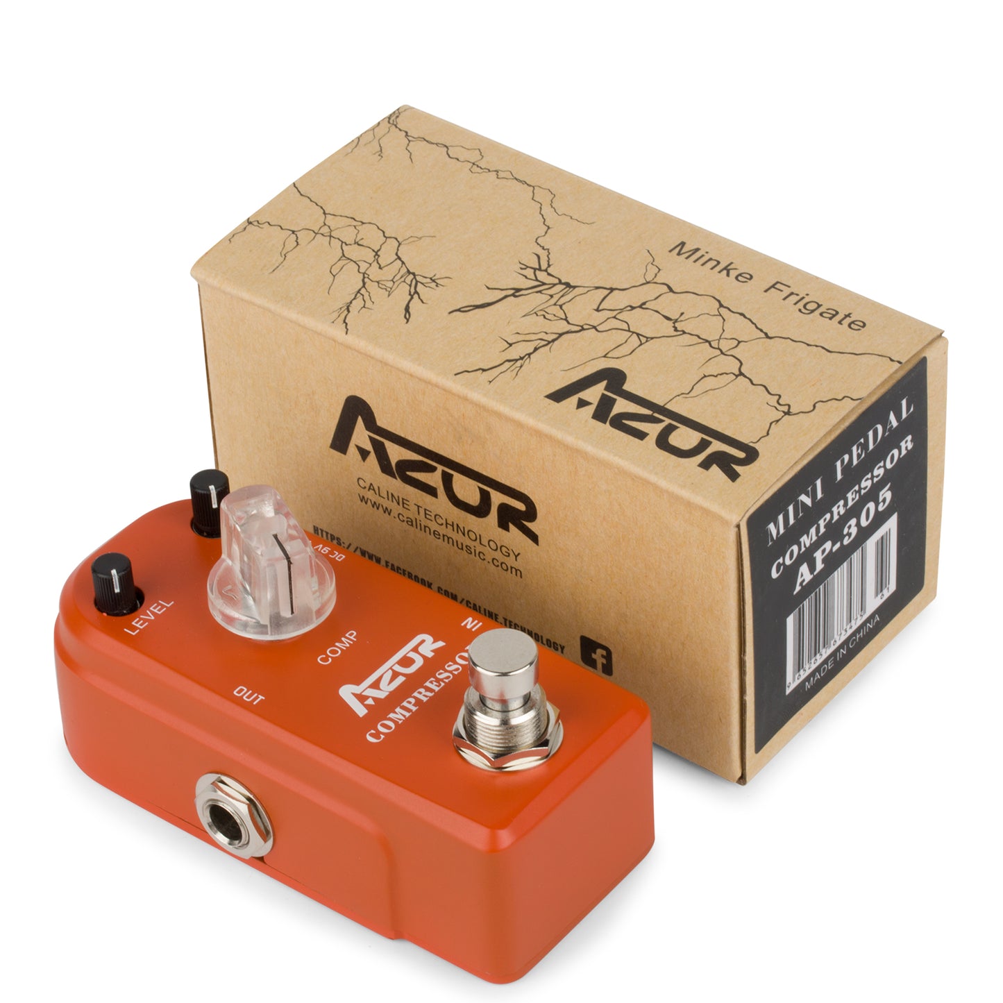 AZOR AP-305 Mini Compressor Guitar Effects Pedal