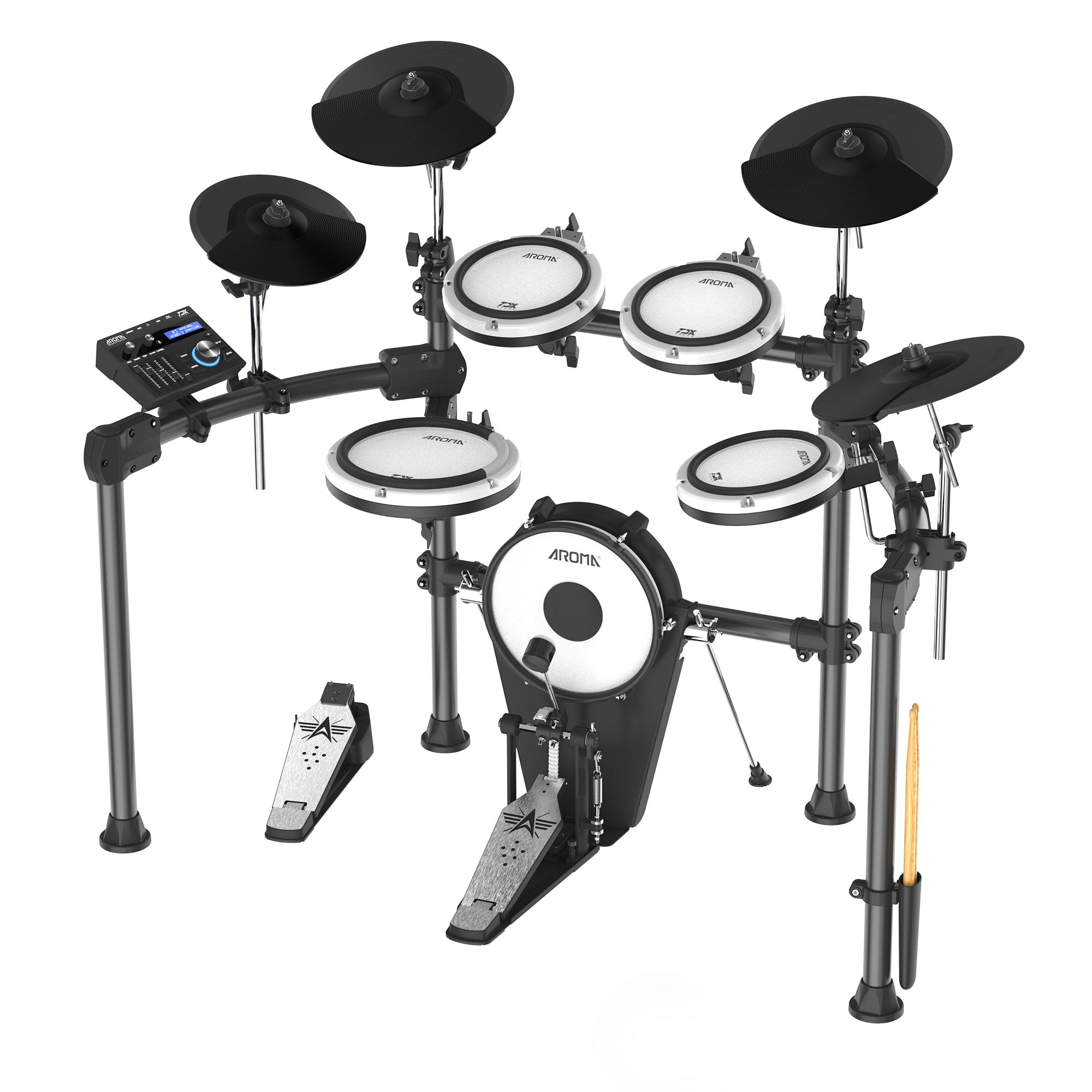 Aroma TDX-25 II Mesh Electronic Drum Set – Jolly Music