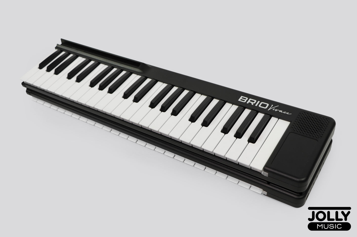 Brio BR-01 Vivace Foldable Electronic Keyboard (Black)