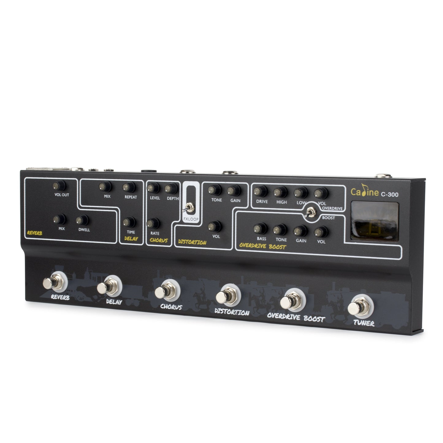 Caline C300 Analog Multi Effect Pedal – Jolly Music