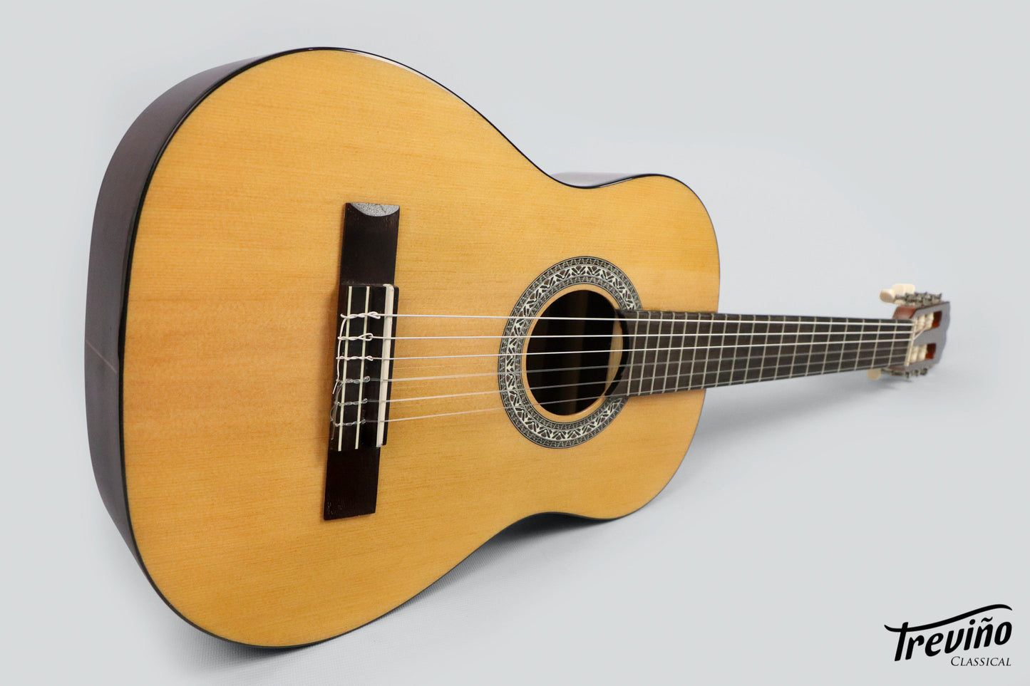 Trevino C393-55 Classical Guitar Nylon String (Natural) 1/2 Size