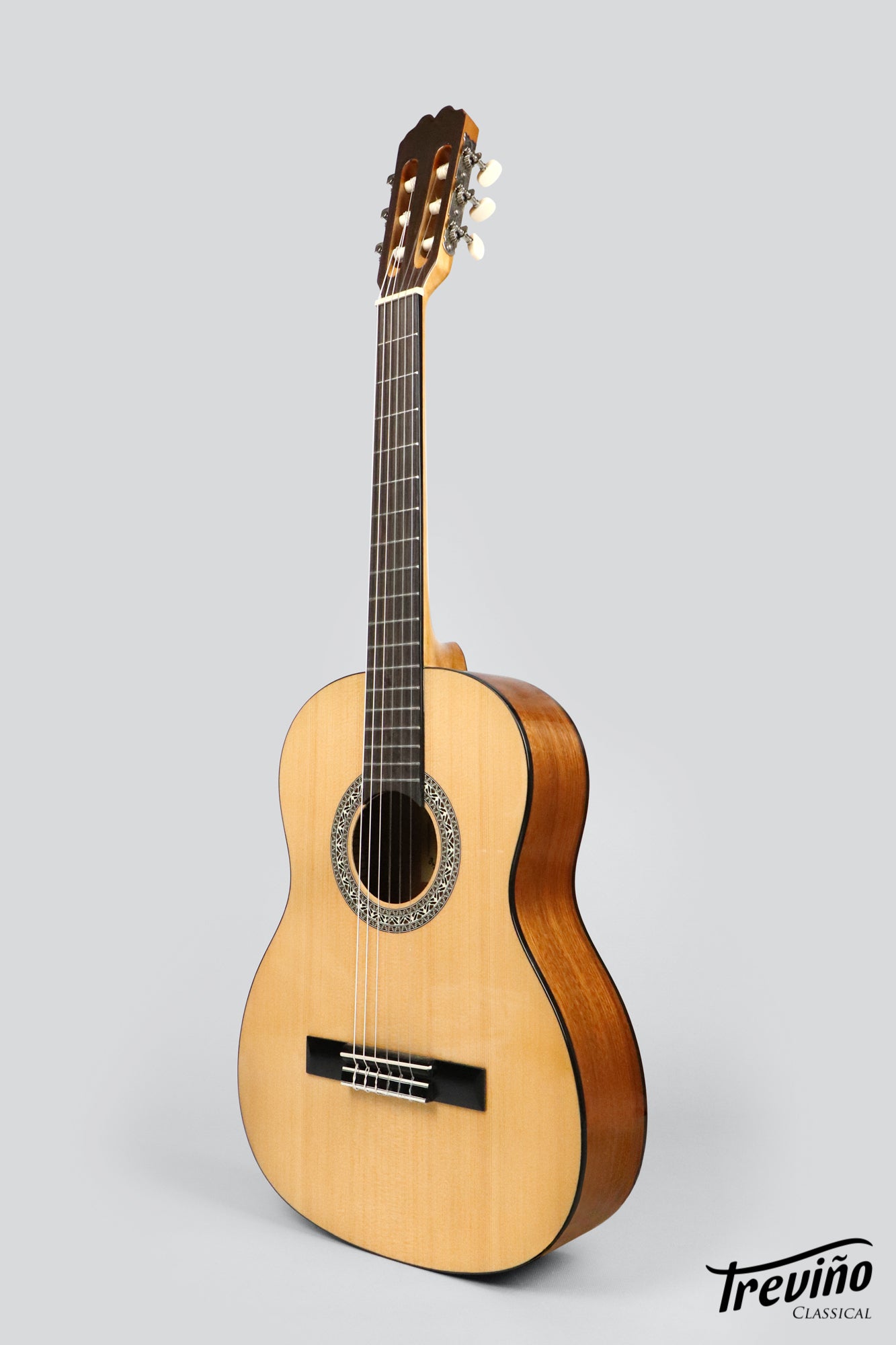 Trevino C393-55 Classical Guitar Nylon String (Natural) 1/2 Size