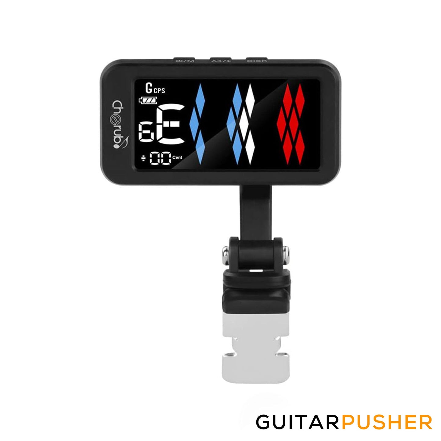 Cherub WST-905Li Rechargeable Guitar Tuner w/ 5 Tuning Modes for All Instruments