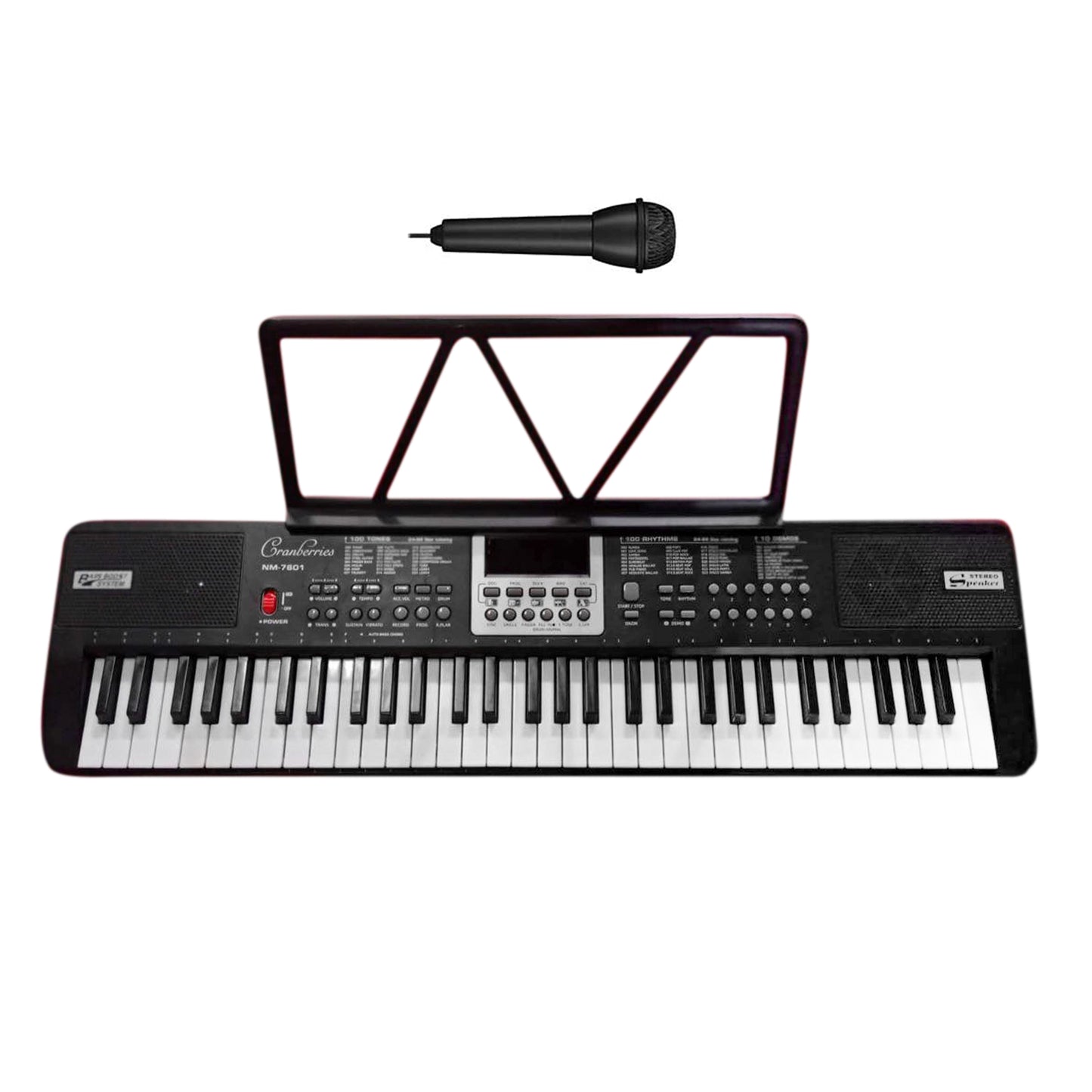 Cranberries 8601 61 Keys Electronic Keyboard Piano Organ