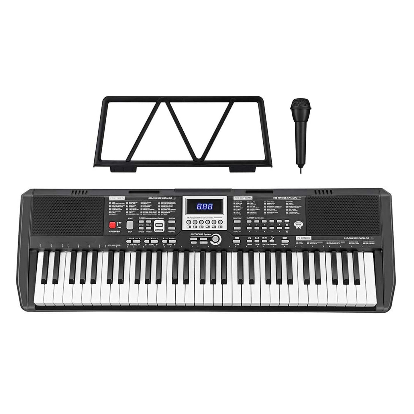 Cranberries NM7601 61-key Keyboard with Microphone