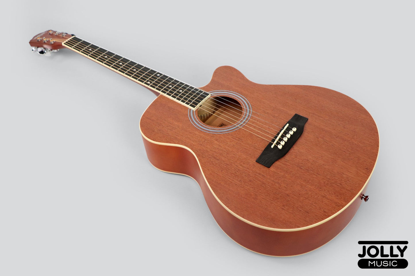 Caravan HS-4040 Acoustic Guitar with FREE Gigbag - Mahogany