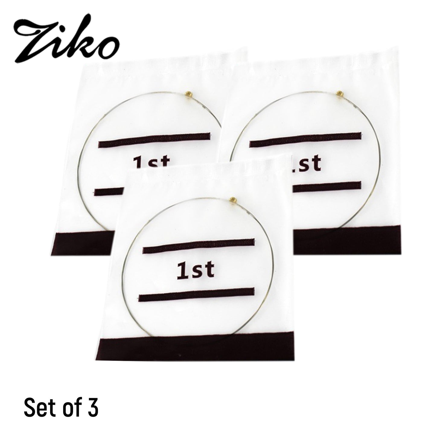 Ziko DN-010 Gauge 10 Singles Nickel Wound Electric Guitar String