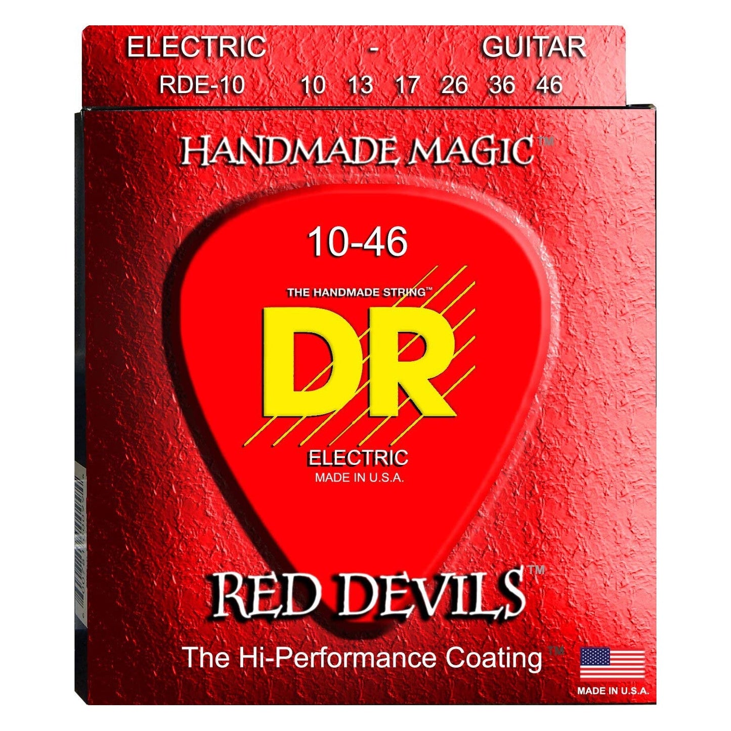 DR Red Devils K3 Coated Electric Guitar Strings
