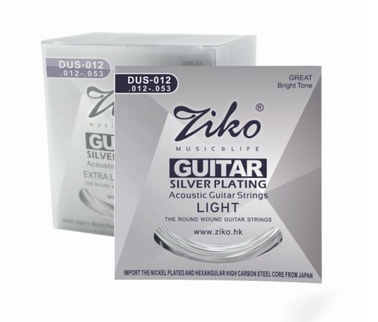 Ziko Silver Plating Acoustic Guitar Strings