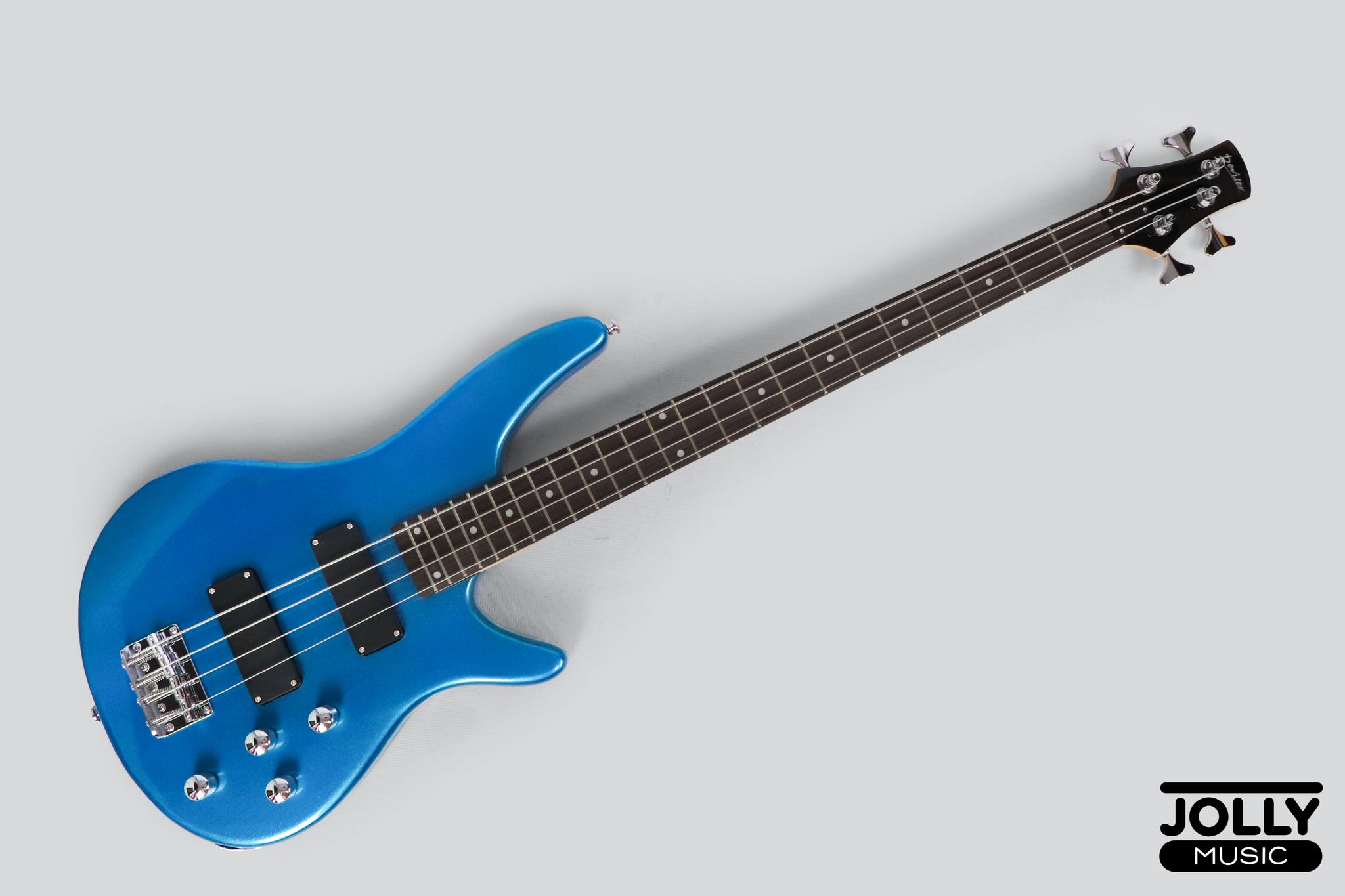Deviser L-B3 4-String Modern Bass - Metallic Blue – Jolly Music