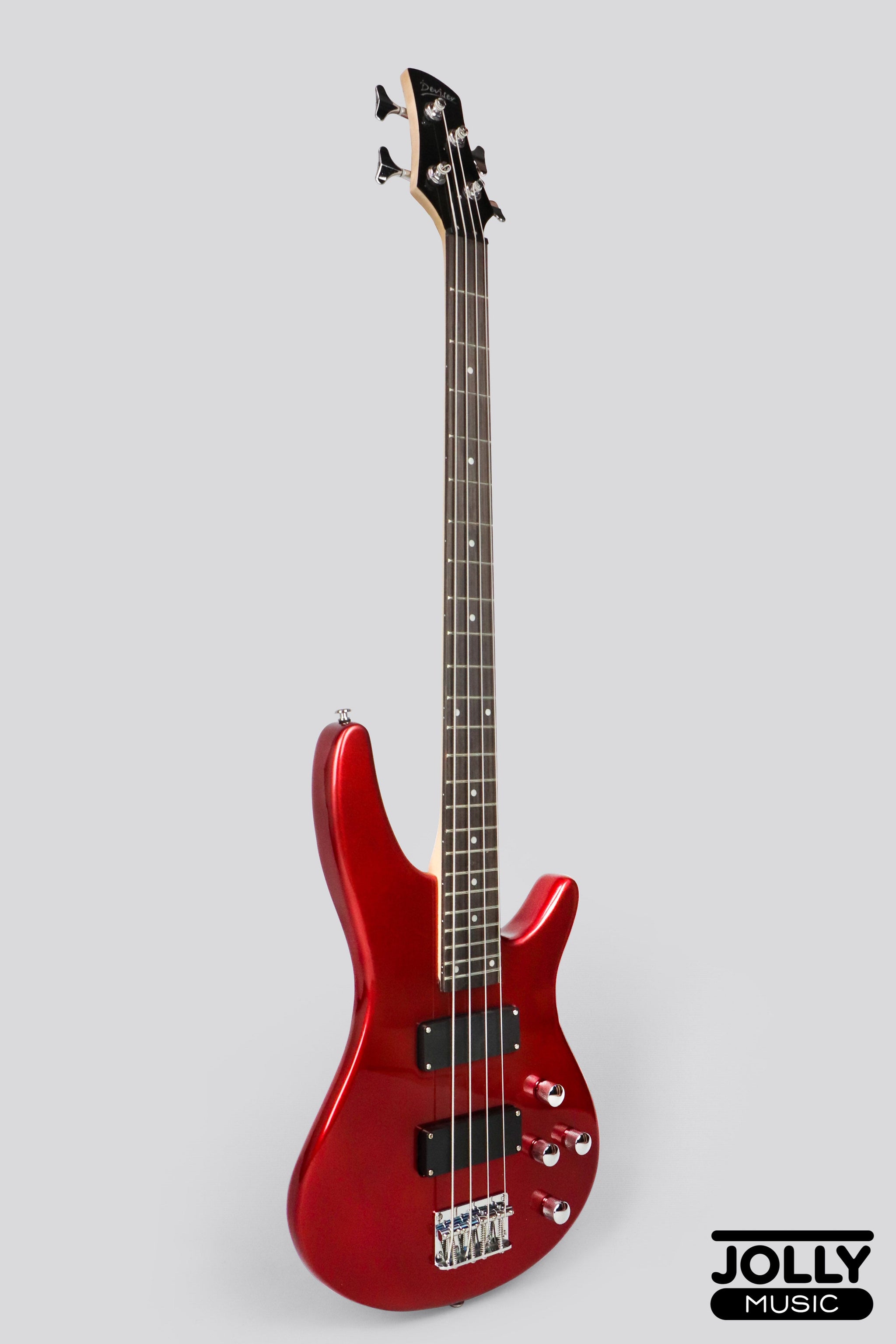 Deviser L-B3 4-String Modern Bass - Metallic Red – Jolly Music